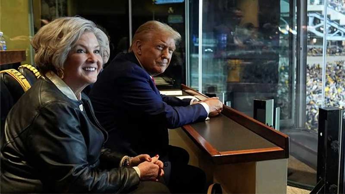 Trump's off-camera slip reveals staffer behind 'bizarre' primetime address