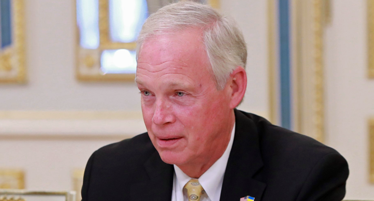Ron Johnson blocks $1,200 COVID payments -- diving to become GOP's worst bottom feeder