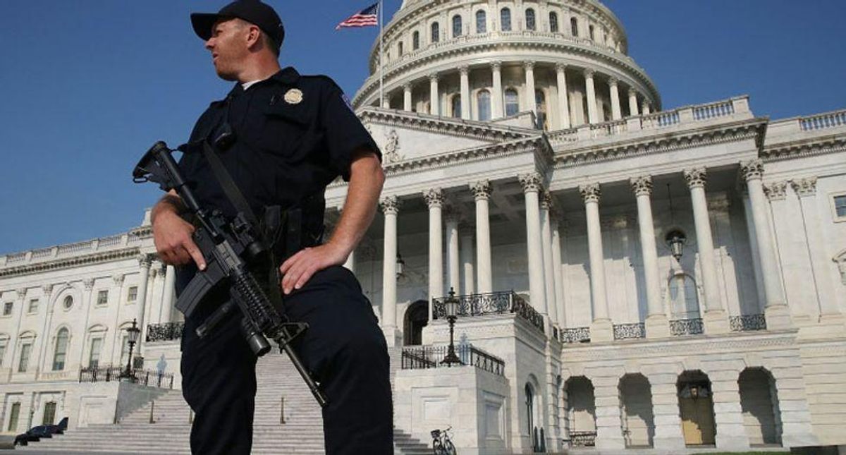 Homeland Security warned of potential domestic extremist violence just six days ago