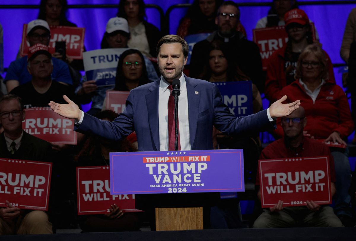 'White-knuckling it': Terrified analyst schools Dems amid fears Vance set to be president