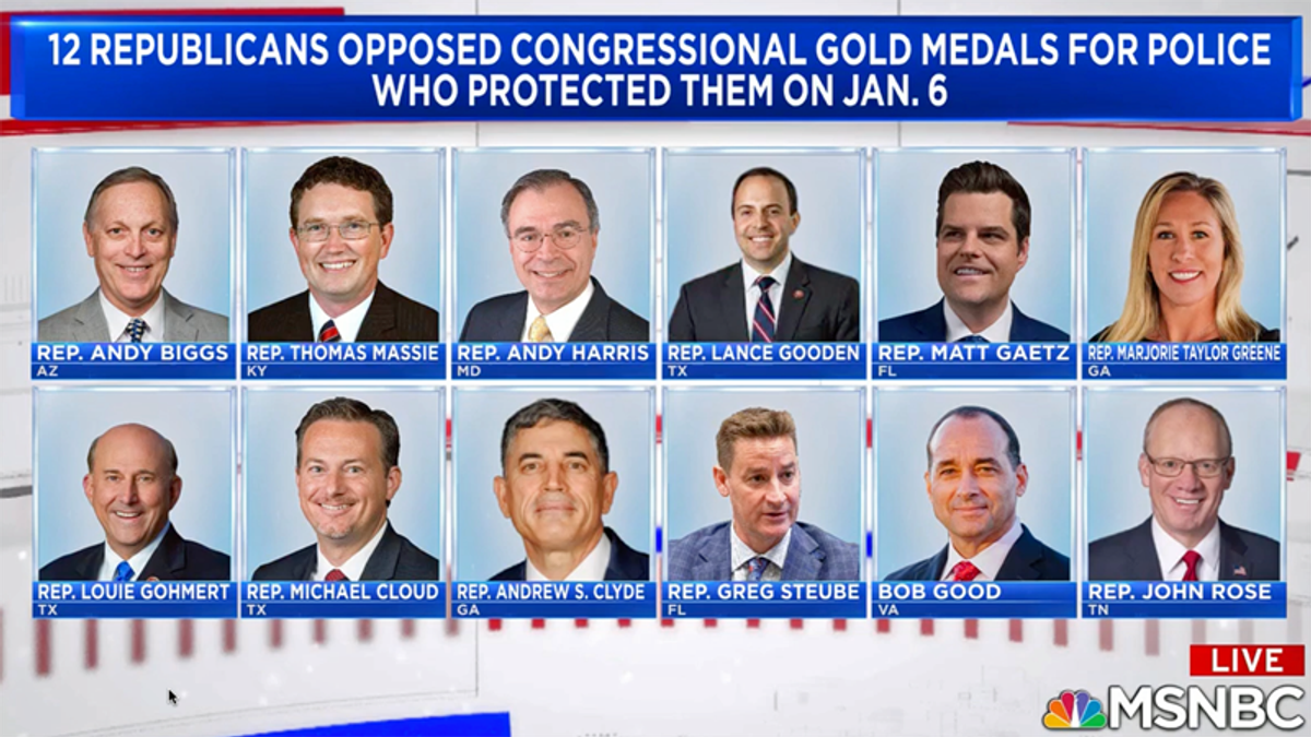 GOP lawmakers who refused to honor Capitol cops accused of fundraising off of their 'no' votes