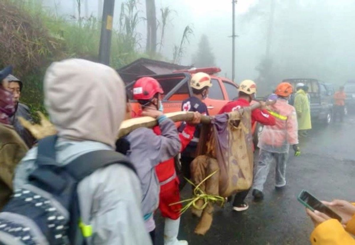 Rain-triggered landslide kills 16 in Indonesia