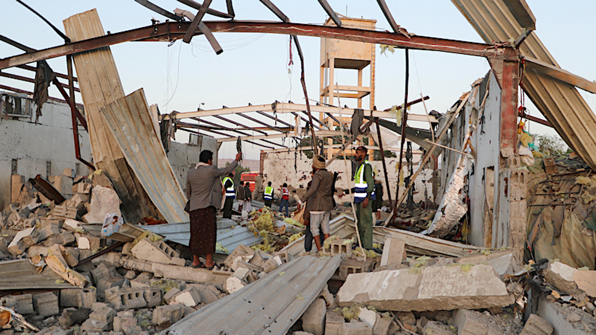 Dozens of African migrants reported killed in US airstrike in Yemen