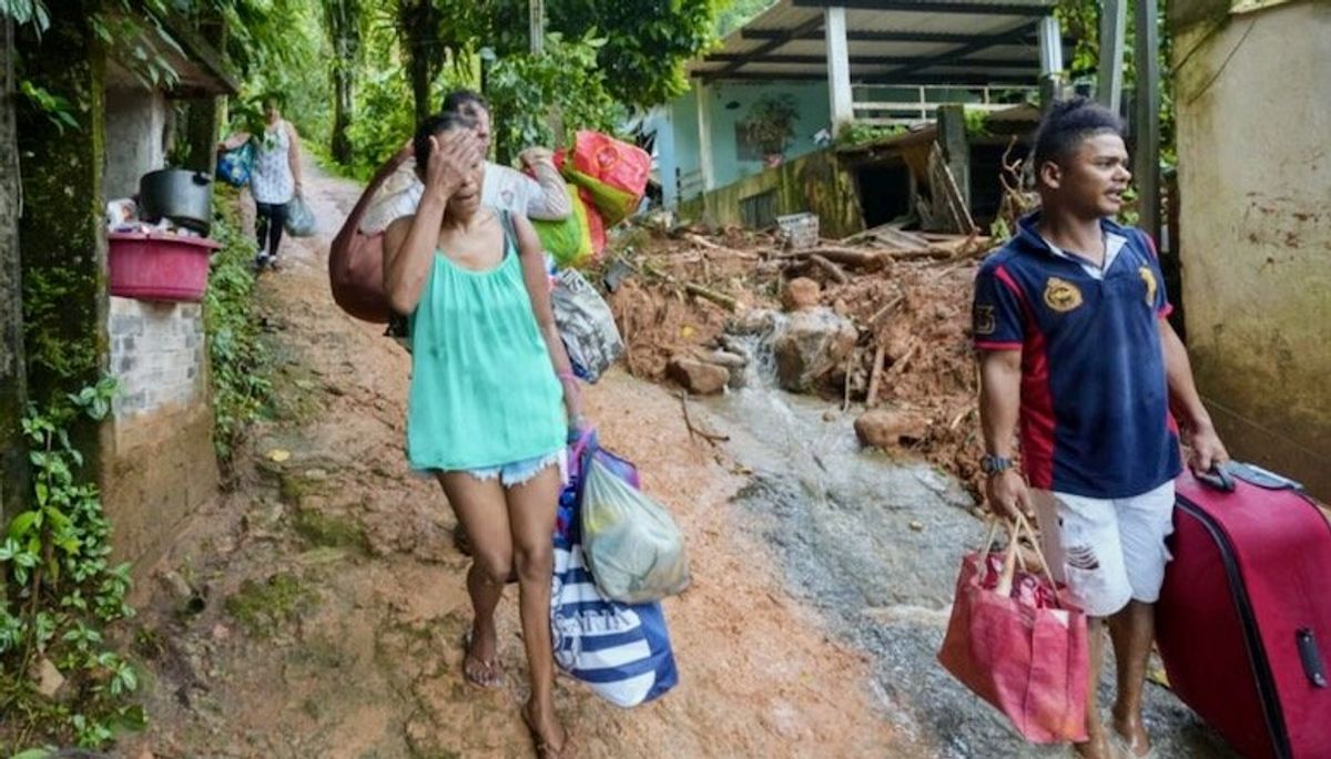 Rescuers in southeastern Brazil scramble to find survivors after floods