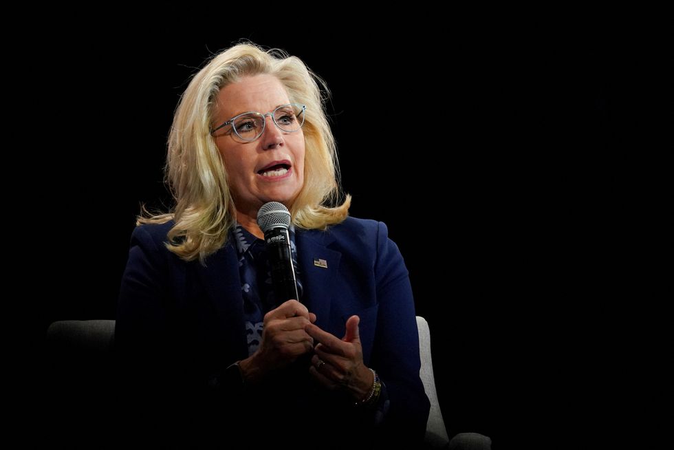 Liz Cheney claps back at Trump's 'lies' in post-inaugural speech