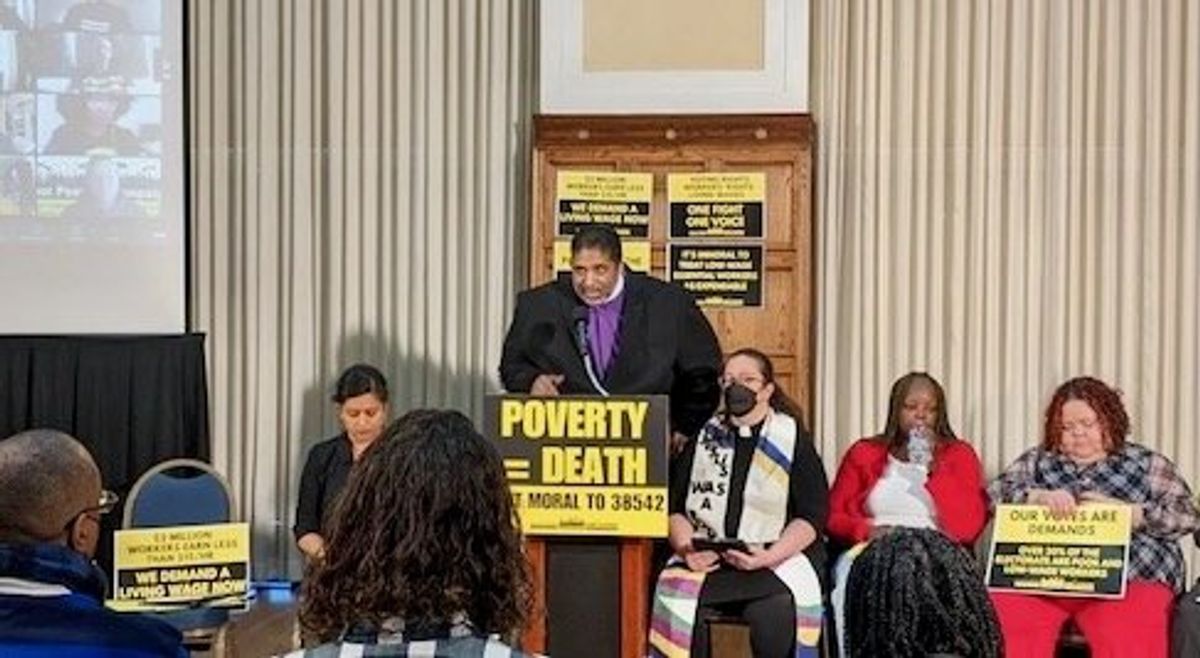 Poor people's campaign vows to 'wake the sleeping giant' of low-income voters