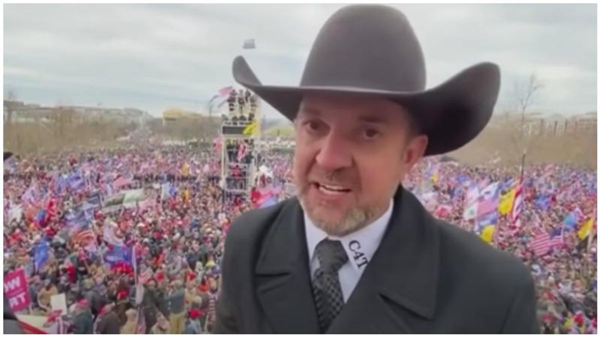 'Cowboys for Trump' lawyer gets reprimanded for talking over judge during tense MAGA riot trial