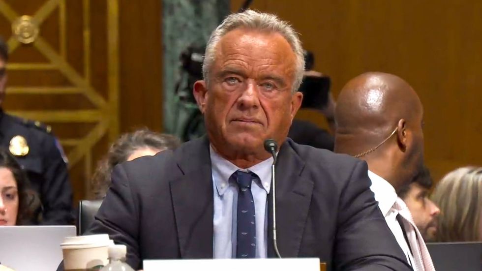 'You're killing people!' RFK Jr. testimony immediately interrupted by protester