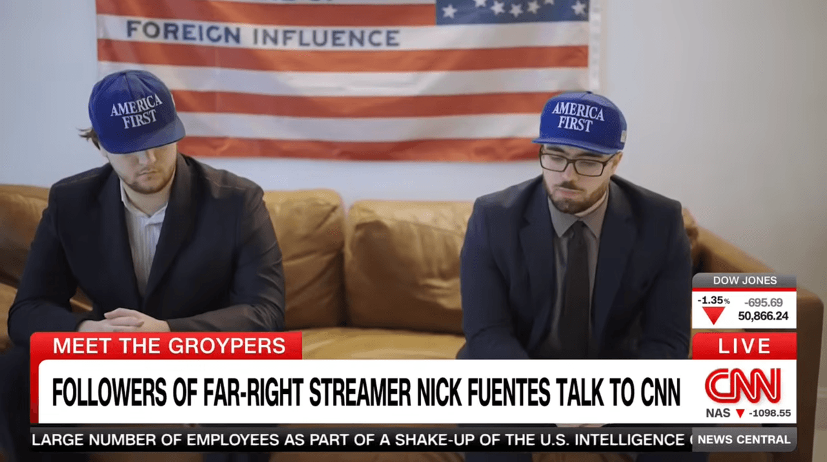 Nick Fuentes turns on his fans after CNN segment — and his followers sent death threats