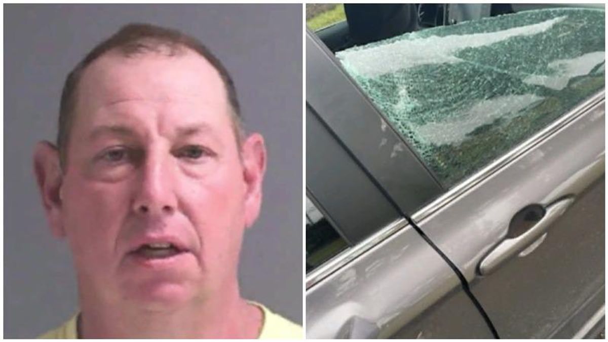 Slur-spewing Florida man arrested after shattering Black teens' car windows with a pipe