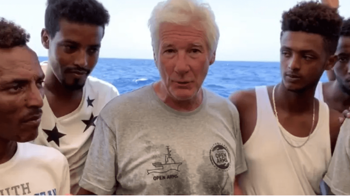 Gere belongs in cinema, not as migrant witness: ex-Italian minister