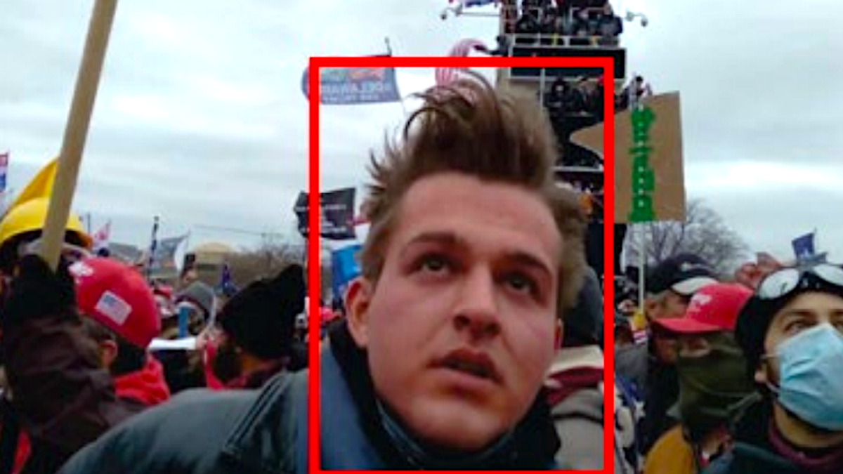 'It's a war trophy': Neo-Nazi charged with stealing cop's helmet during Jan. 6 riot