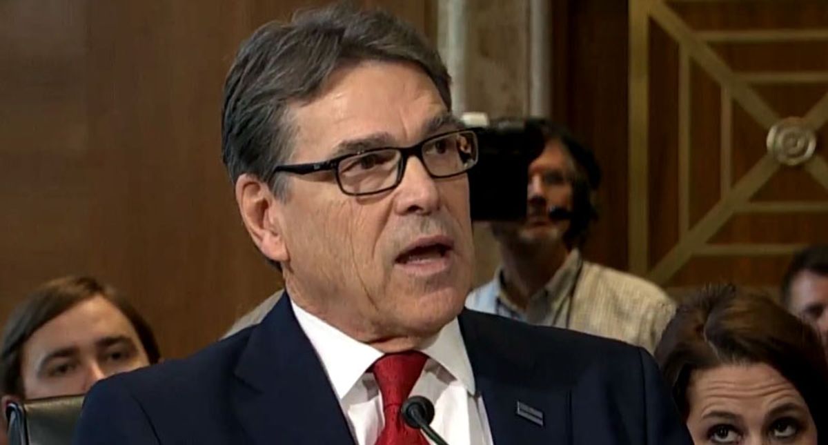 Rick Perry says he's thinking about running for president