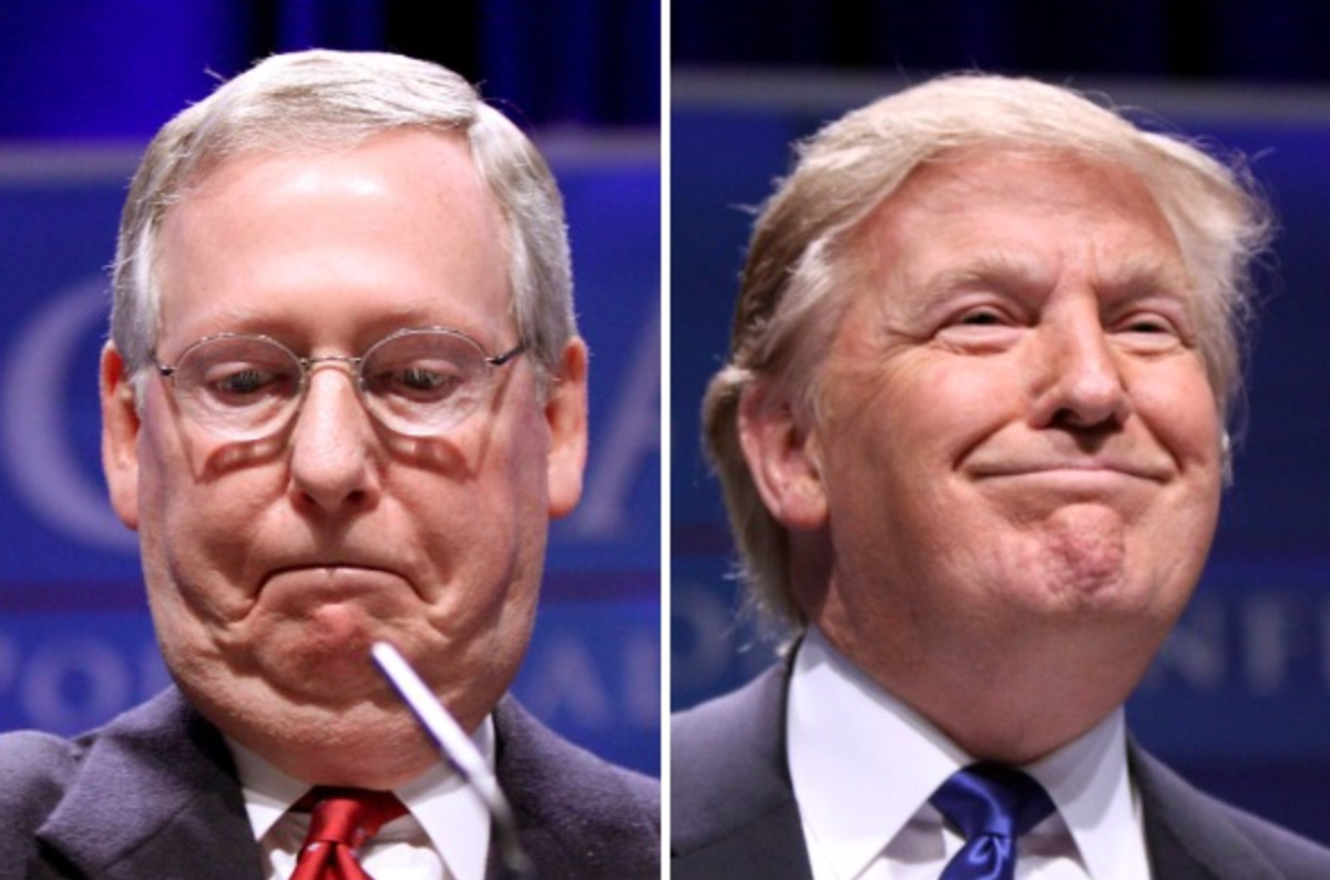 Republican aide explains why he's 'excited' about the feud between McConnell and Trump
