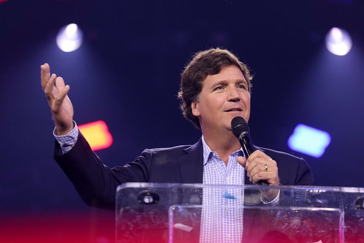'He has no shot': Tucker Carlson begs Trump to 'rescue' right-wing actor accused of rape