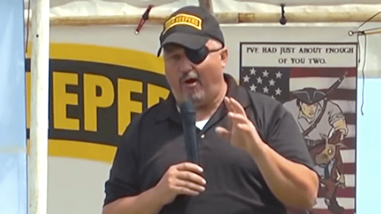 Oath Keepers militia founder spotted at CPAC