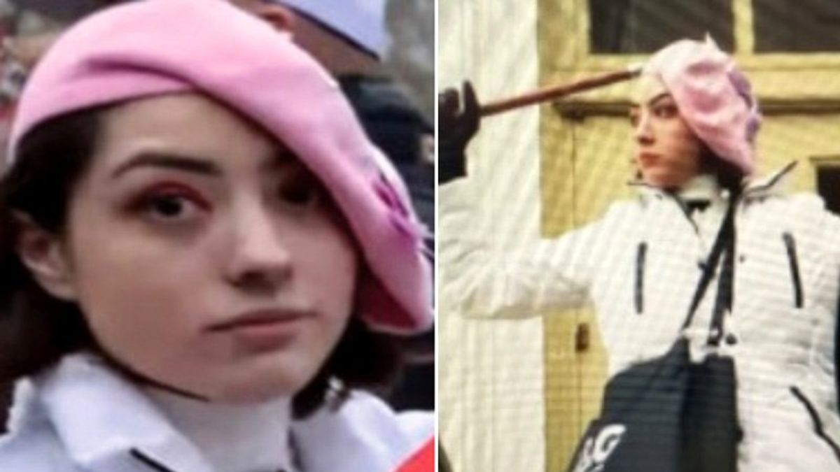 ‘Pink Beret’ J6 suspect faces federal charges after her ex saw a viral FBI photo in Joann Fabric