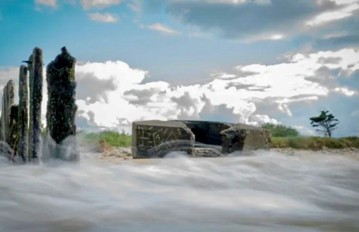 France's historic D-Day beaches threatened by rising sea levels
