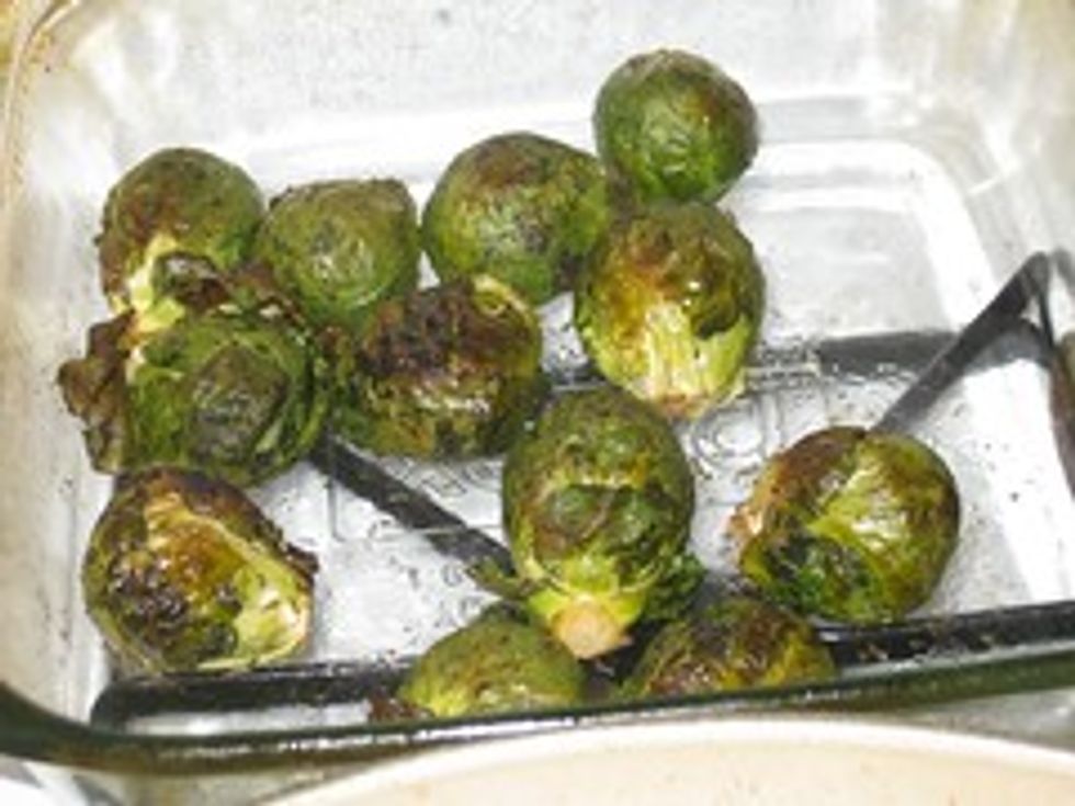 Roasted brussel sprouts