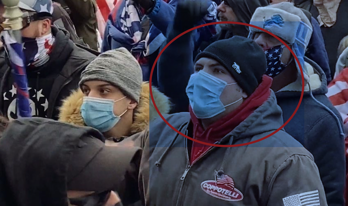 Jan. 6 rioter's name and phone number on his jacket lead to his arrest: report
