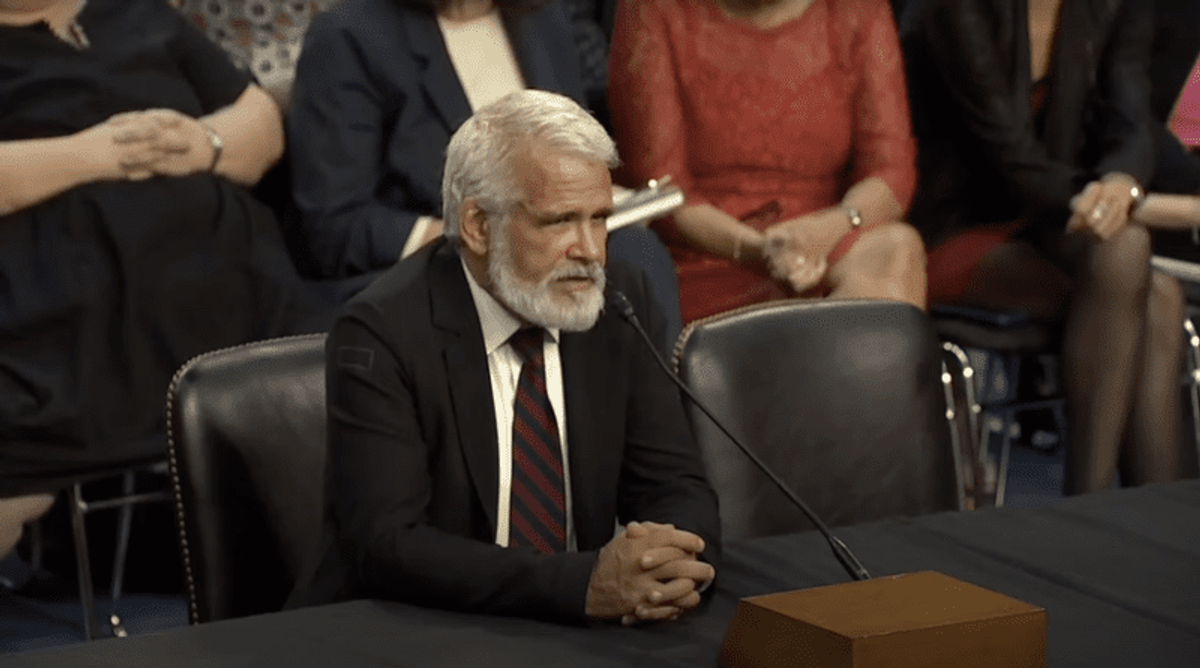 'That's pretty threatening': Senator clashes with anti-vaxxer disrupting hearing