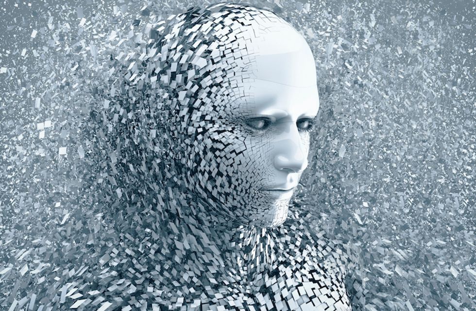 Robot Being Formed