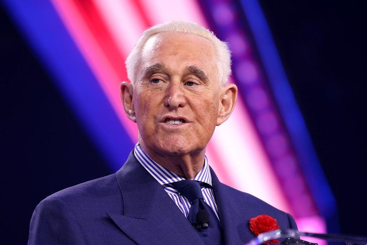 'Drunk talentless advance man': Roger Stone is no fan of fellow Trump ally's new gig