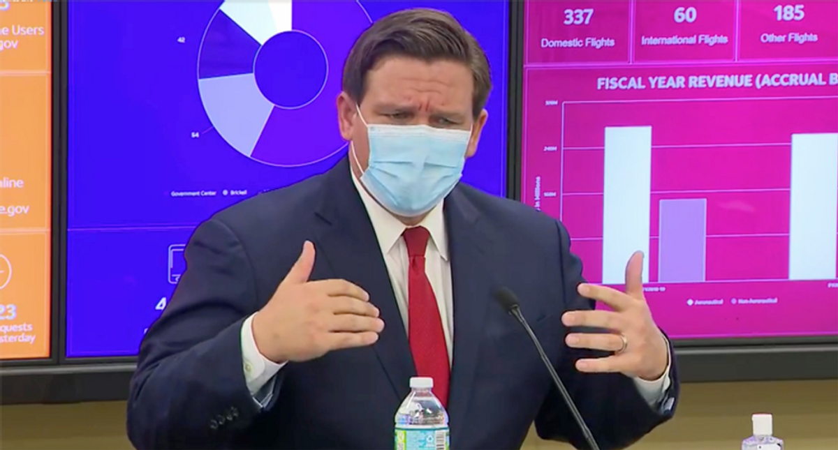 Ron DeSantis administration starts withholding funds to punish schools for defying his mask mandate ban
