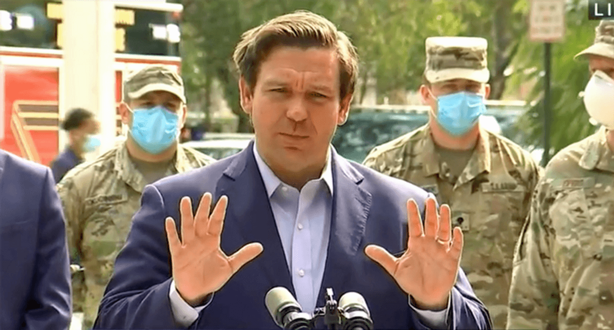 Ron DeSantis says contact tracing doesn't work — but he barely used it