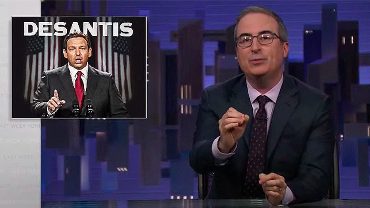 John Oliver dispels the belief that Florida is not destined for failure