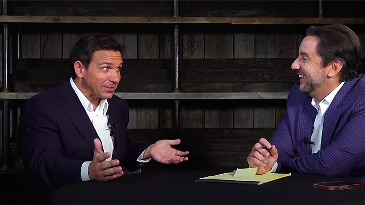 Ron DeSantis swears he didn't start the fight with Disney