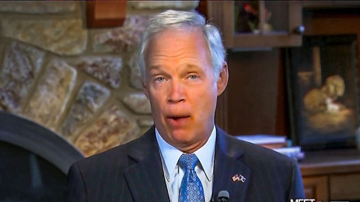 'Gullible rube' Ron Johnson buried in mockery over explanation of how Greenland got its name