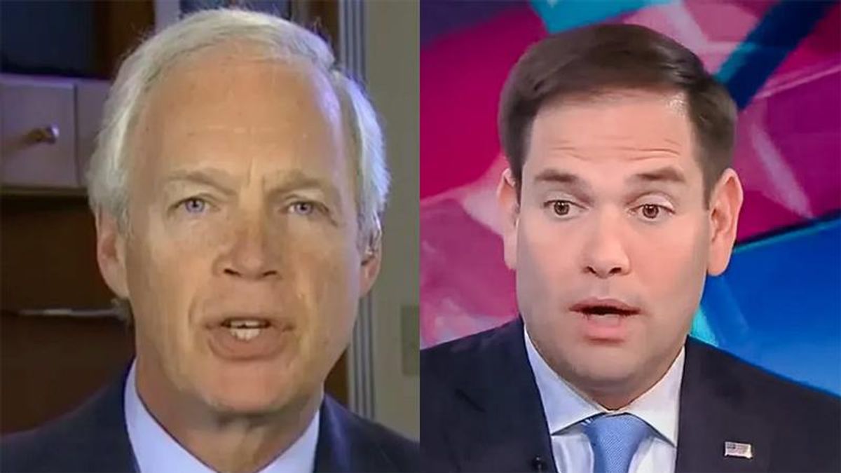 Ron Johnson and Marco Rubio targeted for voting against COVID relief: report