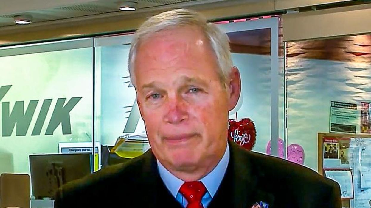 Ron Johnson accidentally says 'I condone' white supremacy in 'all-time Freudian slip'