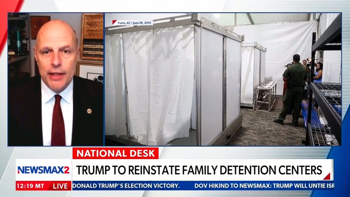 Ex-ICE director: Trump's new family detention centers like 'really nice summer camp'
