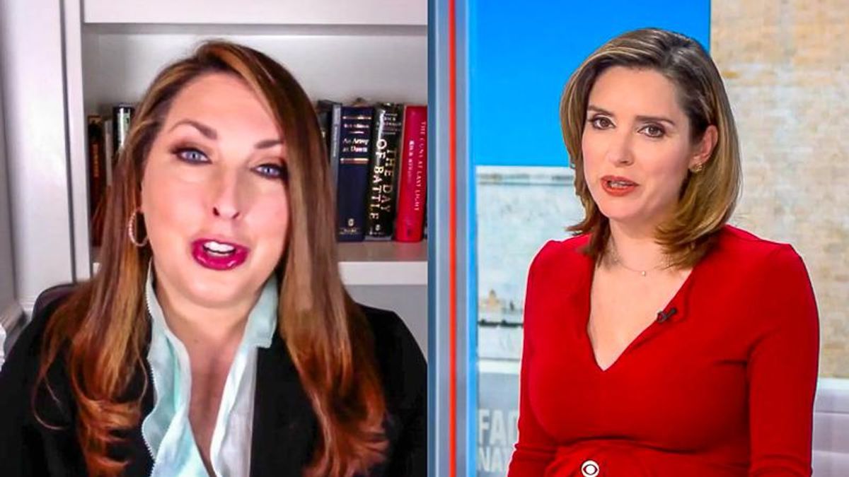 'I'm going to talk about me': GOP chairwoman refuses to say if Trump has reflected on role in Jan. 6 attack