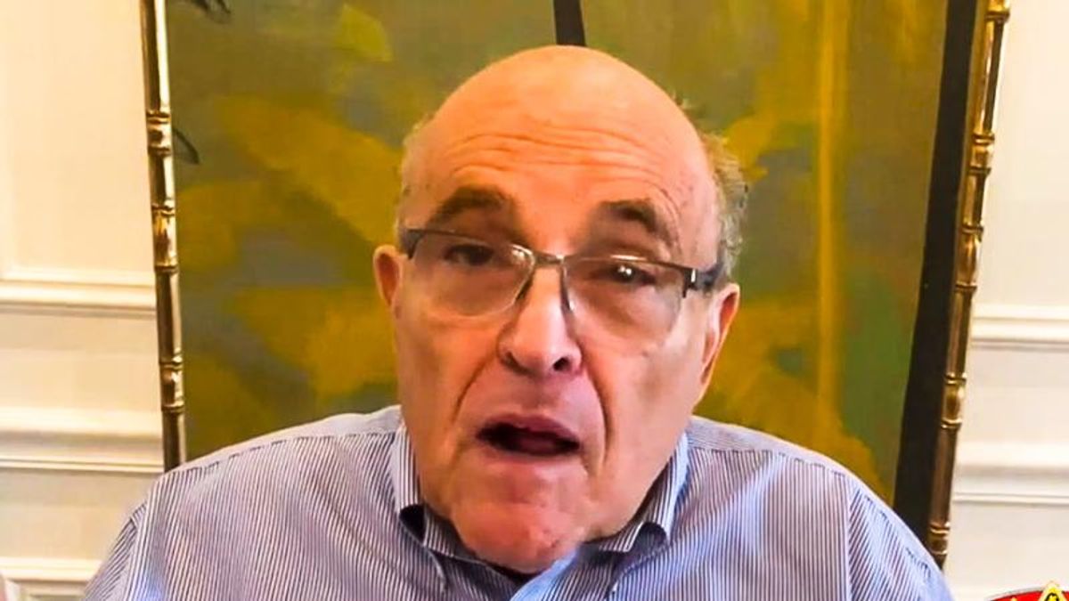 Rudy Giuliani says his son's 'first act' as governor will be to fire DA who dropped Trump prosecution