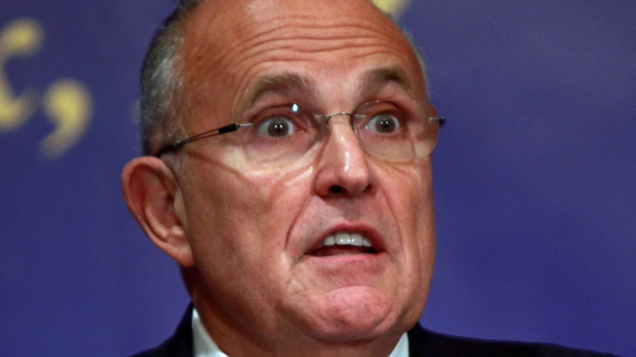 Rudy Giuliani throws a tantrum demanding Biden 'be tried for crimes against humanity'