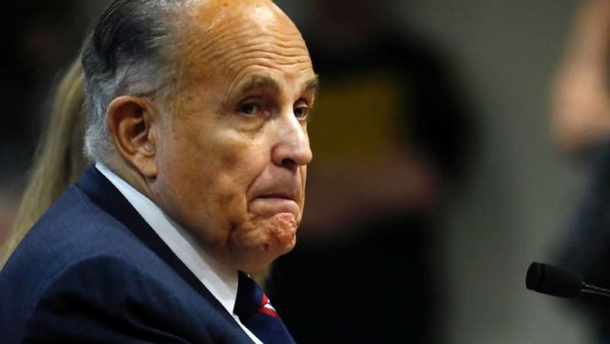 'You're still not getting a pardon': Rudy Giuliani hammered for sucking up to former president Trump