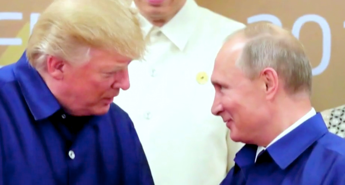 Trump doubles down on Putin praise: He's 'pretty smart' for taking over Ukraine for '$2 worth of sanctions'