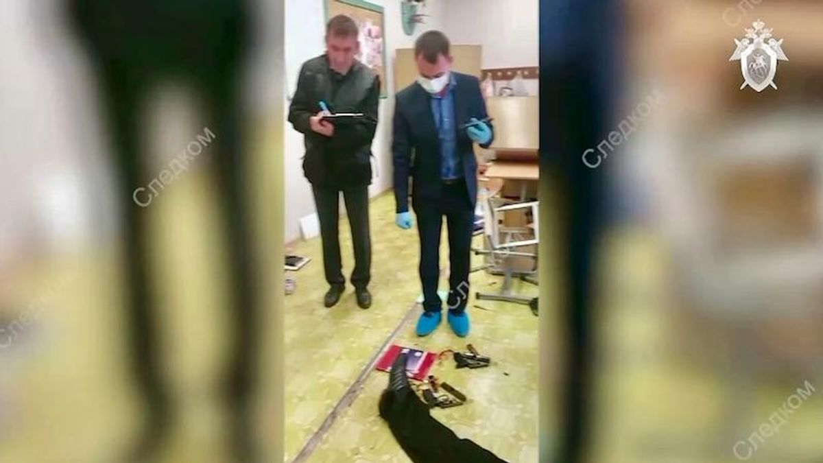 Russia school shooting leaves 13 dead, including children