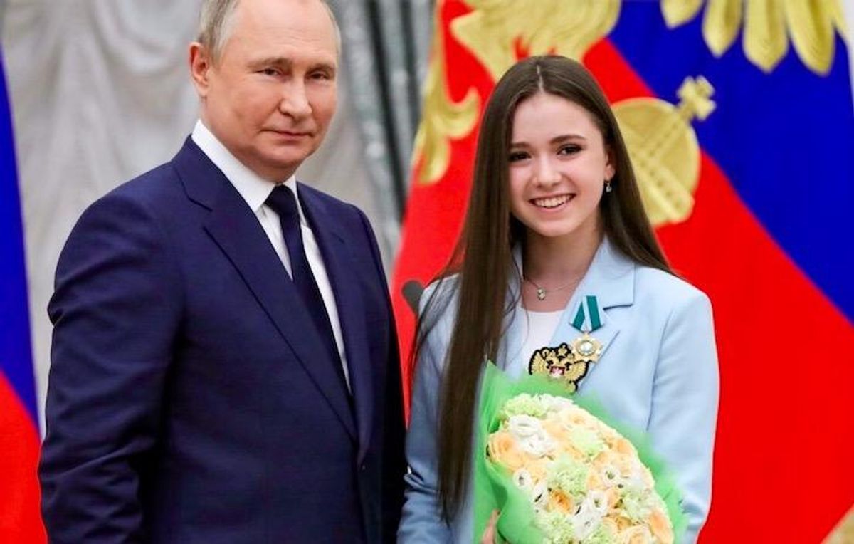 Putin says Kamila Valieva could not have won skating gold 'dishonestly'