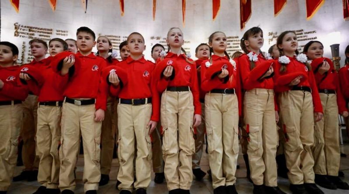 'Loyal to the motherland': joining Russia's Youth Army