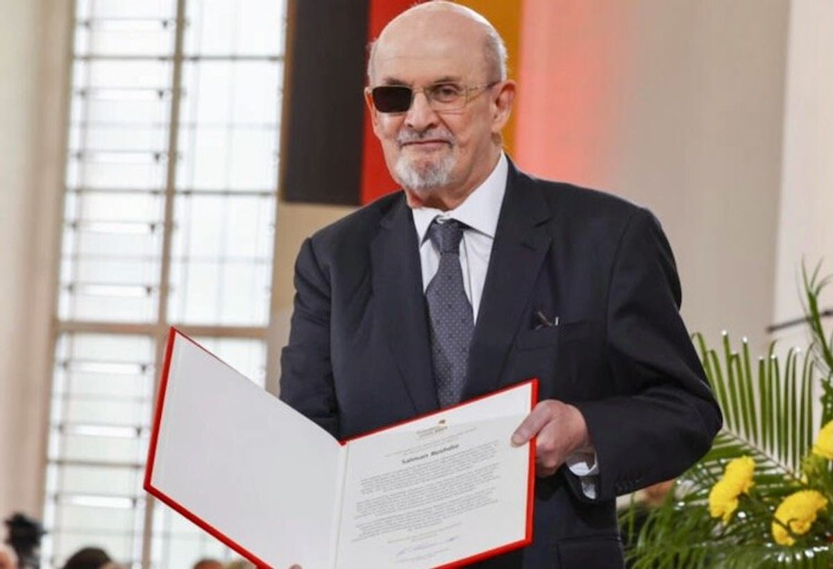 Rushdie's first thought on attempted assassin: 'So it's you'
