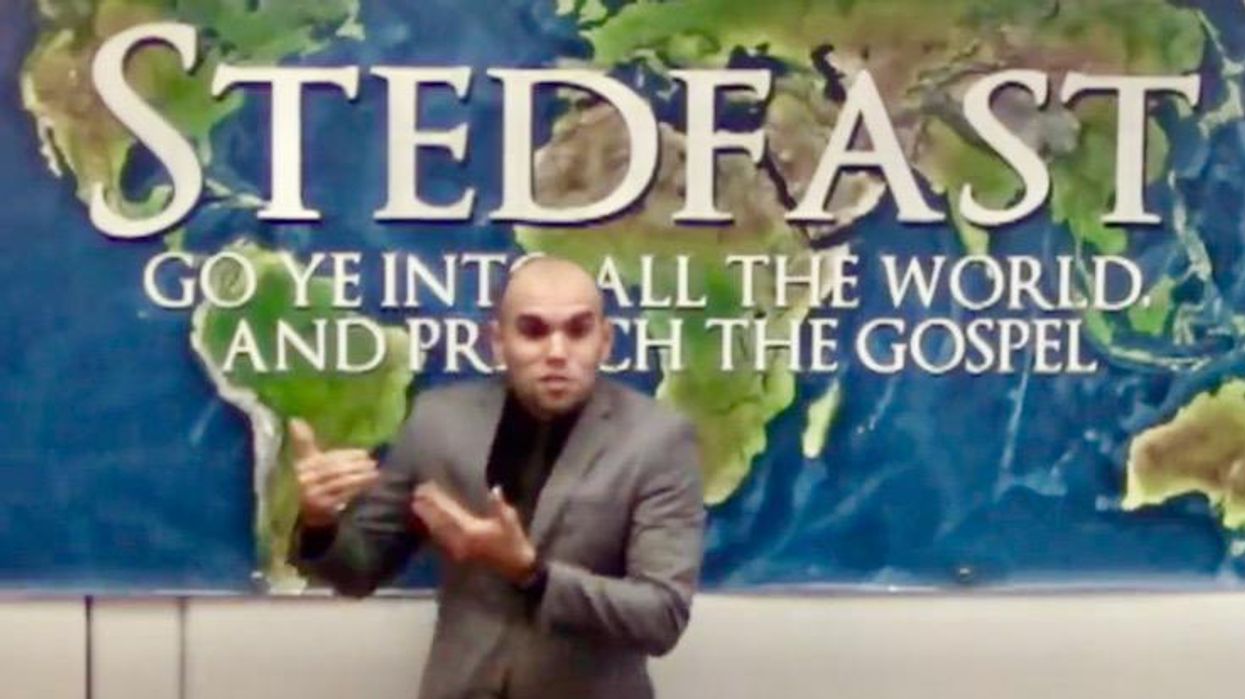 Preacher who suggests he is acting like Christ laments government isn't executing LGBTQ people