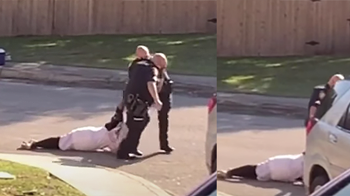 Video catches Texas cops dragging screaming Black man across the road