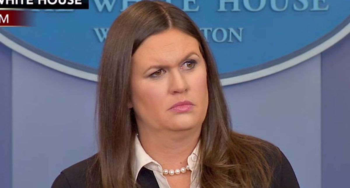 Sarah Huckabee Sanders caught with blatant lie in her op-ed about COVID vaccine