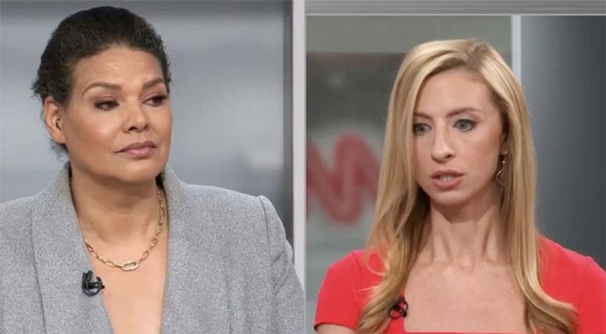 GOP strategist scrambles on CNN when cornered over ex-Trump aide's 'colored' Kamala attack