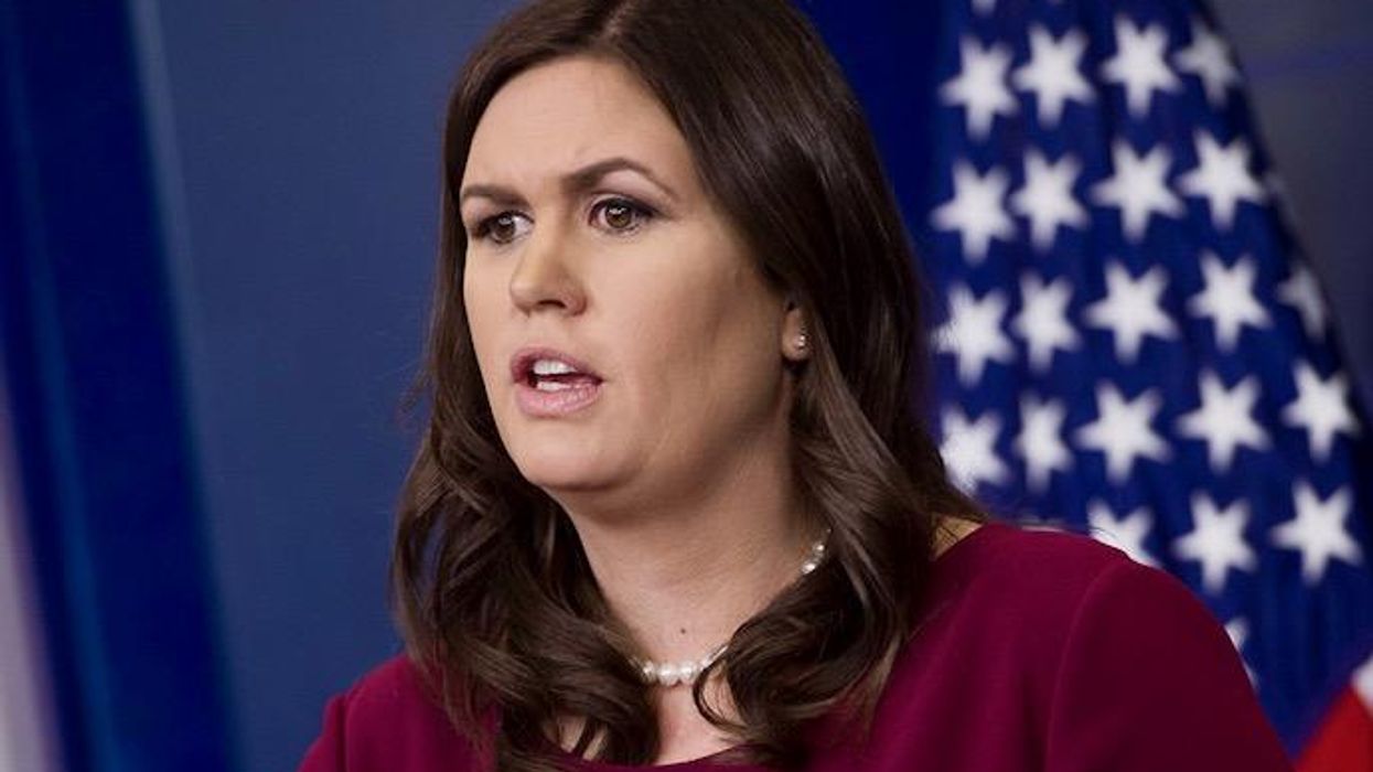 'You lost?' Sarah Huckabee Sanders catches heat for going to NASCAR event during tornadoes