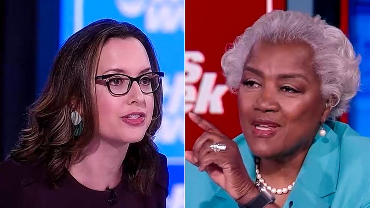 Donna Brazile cuts off former Trump official's melt down over 'free speech'